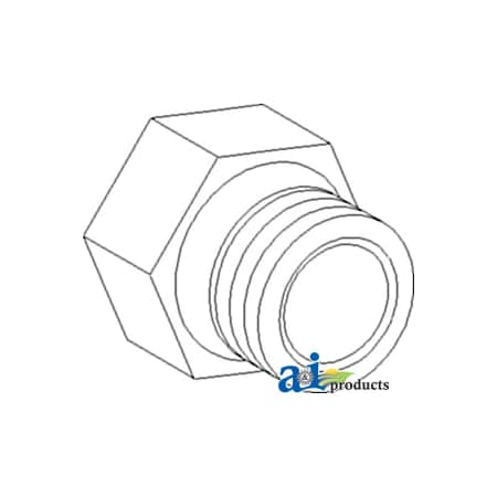 A & I Products Fitting, Retainer 4" x4" x1" A-R38181